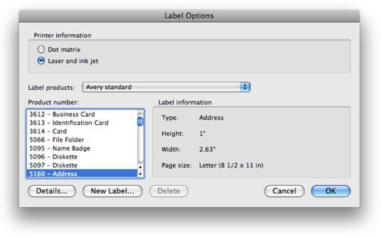 print mailing labels from excel for mac 2008